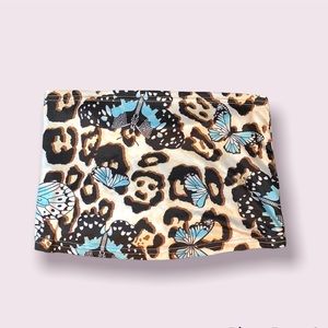 SHEIN Butterfly Tube Top